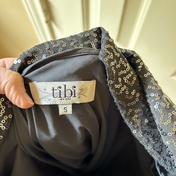 Tibi Gray Sequin Dress - Size Small - Picture 6 of 6